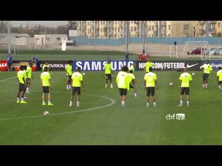 Veja como foi o treino do Brasil nesta sexta-feira