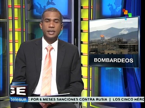 Mueren cinco tras bombardeo de Arabia Saudita a Yemen