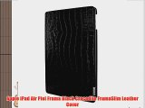Apple iPad Air Piel Frama Black Crocodile FramaSlim Leather Cover