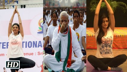 Indias First International Yoga Day Highlights