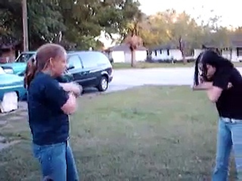 Heather and Kat, Fighting Bitches.