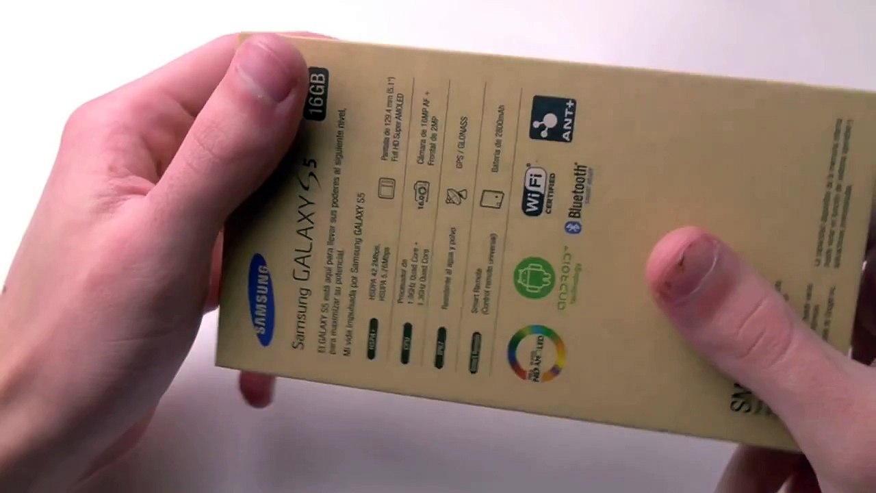 Samsung Galaxy S5 White Unboxing!