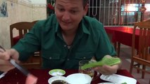 Eating Vietnamese food