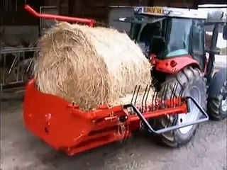 Dérouleuse pailleuse à peigne mode "Paillage"