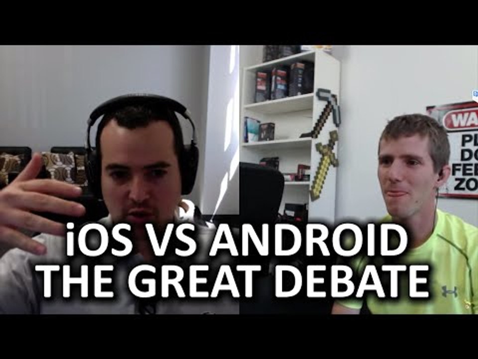 iOS vs Android Debate! With Jon from TechnoBuffalo