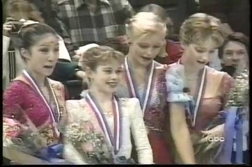 Скачать видео: Tara Lipinski (USA) - 1997 World Figure Skating Championships, Ladies' Free Skate