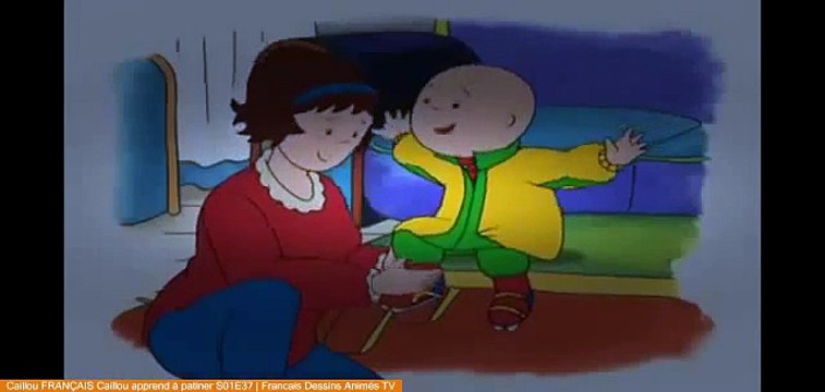 Caillou FRANÇAIS - Caillou apprend à patiner (S01E37)