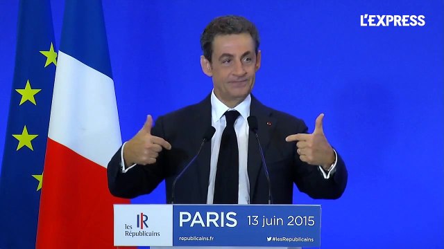Président des Républicains, Nicolas Sarkozy continue le show