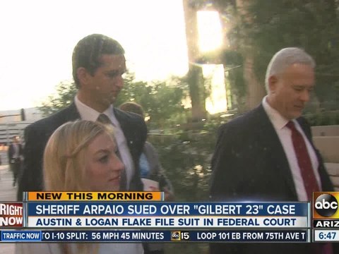 Sheriff Joe Arpaio sued over Gilbert dog case