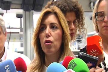 Díaz dice que "ha sido una decisión" de Sánchez usar la bandera