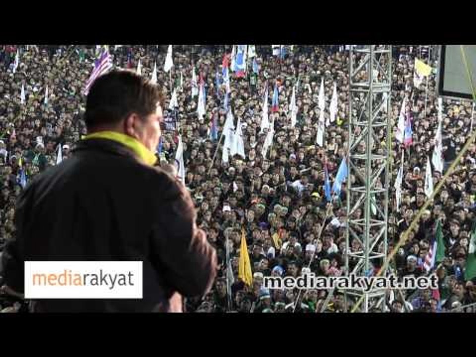 Mat Sabu: 120,000 Banjiri Perhimpunan "Black 505" Di Stadium Batu Kawan