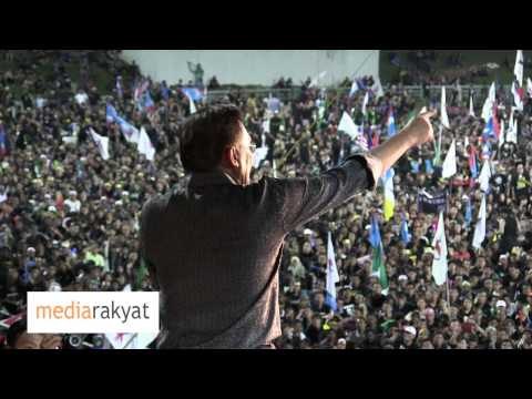 Anwar Ibrahim: 120,000 Banjiri Perhimpunan Black 505 Di Stadium Batu Kawan