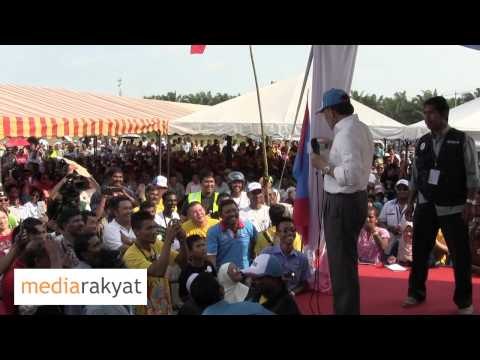 Anwar Ibrahim: Kempen PRU13 Hutan Melintang Perak