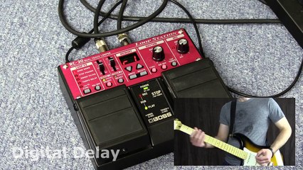 BOSS RC 30 Loop Station Guitar Demo