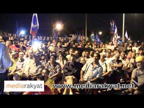 Anwar Ibrahim: Ceramah Kempen PRU13 Di Rembia Melaka 23/04/2013