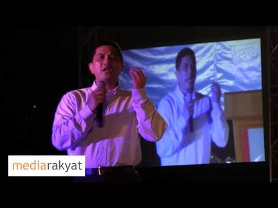 Azmin Ali: Budaya Politk Fitnah Budaya Politik Kotor, Enough Is Enough, Kita Kena Tolak UMNO BN