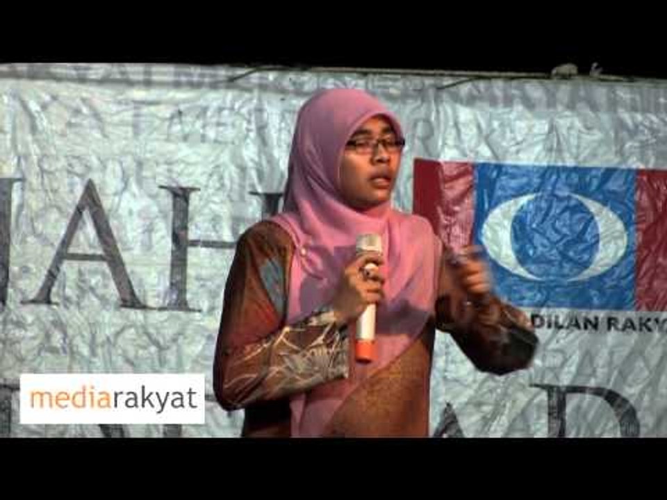 Siti Aishah: Satu Anwar Ditangkap, Ribuan Anwar Akan Bangkit Tumbangkan Kerajaan UMNO BN