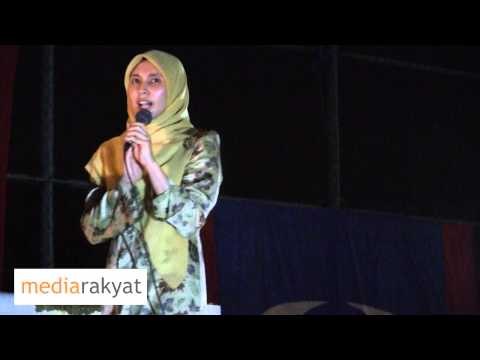 P121 - Nurul Izzah: Ceramah Perdana Di Lembah Pantai 18/04/2013