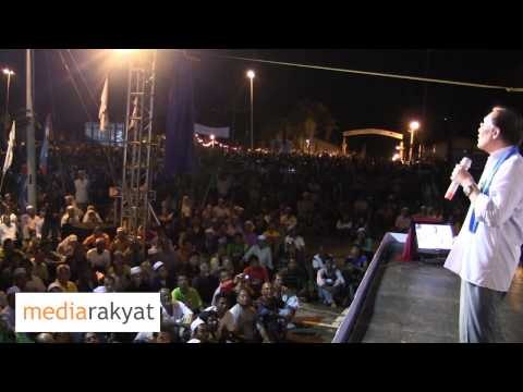 Anwar Ibrahim: Ceramah & Pengumuman Calon PKR Perak