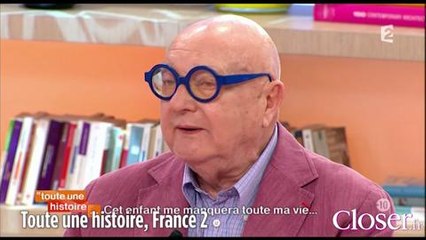 Jean Pierre Coffe évoque la perte de son enfant dans Toute une histoire