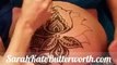 Henna Belly Time Lapse art ~ blooming lotus & owls ~ pregnancy body art