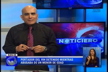 Portador de VIH detenido mientras abusaba de un menor de edad