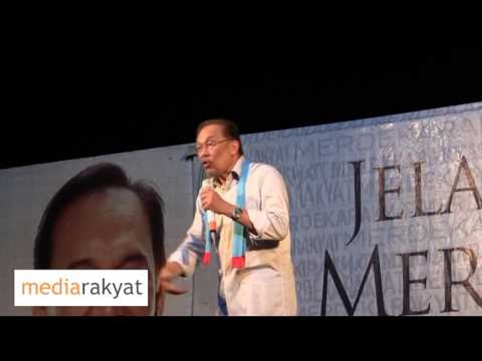 Anwar Ibrahim: Najib, Kalau Orang Kata "No", Tanya Banyak Kali Buat Apa?