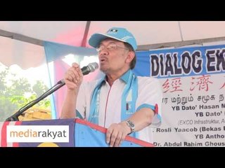 Anwar Ibrahim: Datuk UMNO Yang Tak Benar Mencangkul Dapat Lebih Daripada Bapa Kamu Kerja 30 Tahun