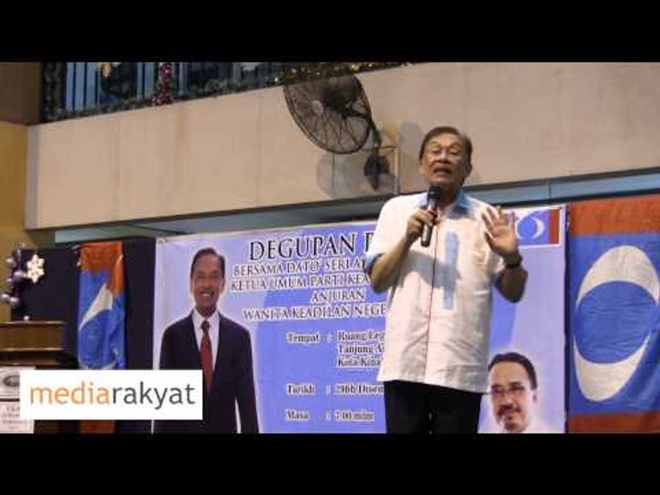 Anwar Ibrahim: Rakyat Tidak Boleh Diperbodohkan Selama-Lamanya