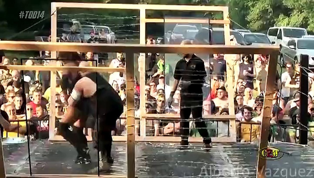 CZW No Ropes Barbed Wire, Barbed Wire Death Webs & Panes of Glass Match: Matt Tremont def. Conor Claxton tribute