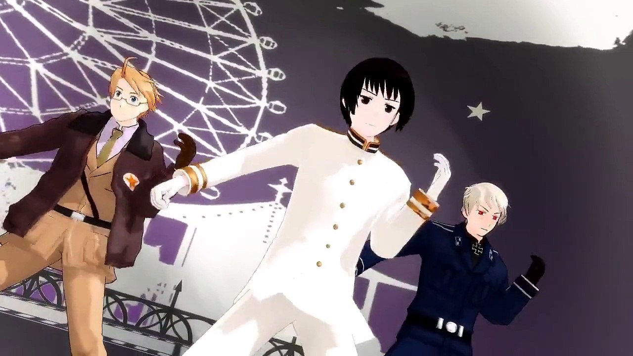 【APヘタリアMMD】　ELECT　【モーショントレース】