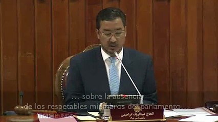 Momento del ataque al parlamento afgano registrado en vivo
