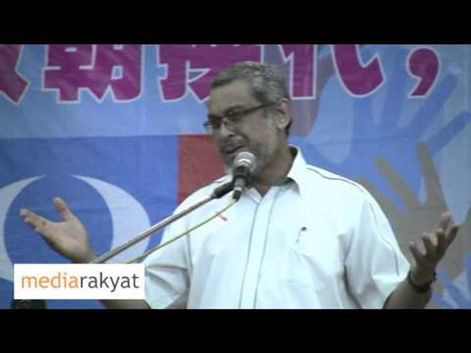 Khalid Samad: Yang Rampas Tanah Orang Melayu Adalah UMNO, Yang Atas Nama Melayu