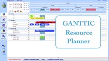 5 min introduction to Ganttic resource planner - Gantt charts for project management