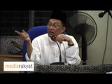 Tazkirah Maghrib oleh Anwar Ibrahim di Surau Medan Warisan Kuantan