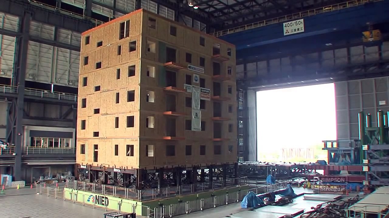 World's Largest Earthquake Test