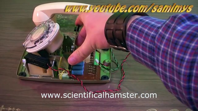 DIY-Hack A Retro Old Phone To LED Unit & Audio Amplifier