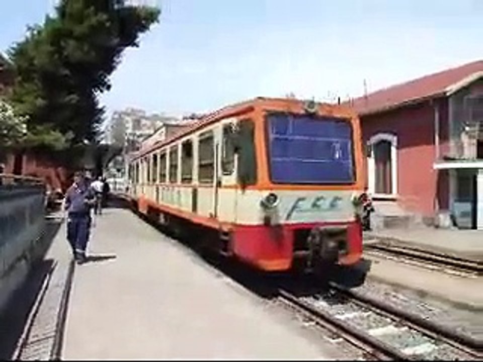 Ferrovia Circumetnea - Railway around the Etna - Bahn - Italy