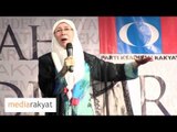 Dr Wan Azizah: Rakyat Mempunyai Hak Untuk Pilih
