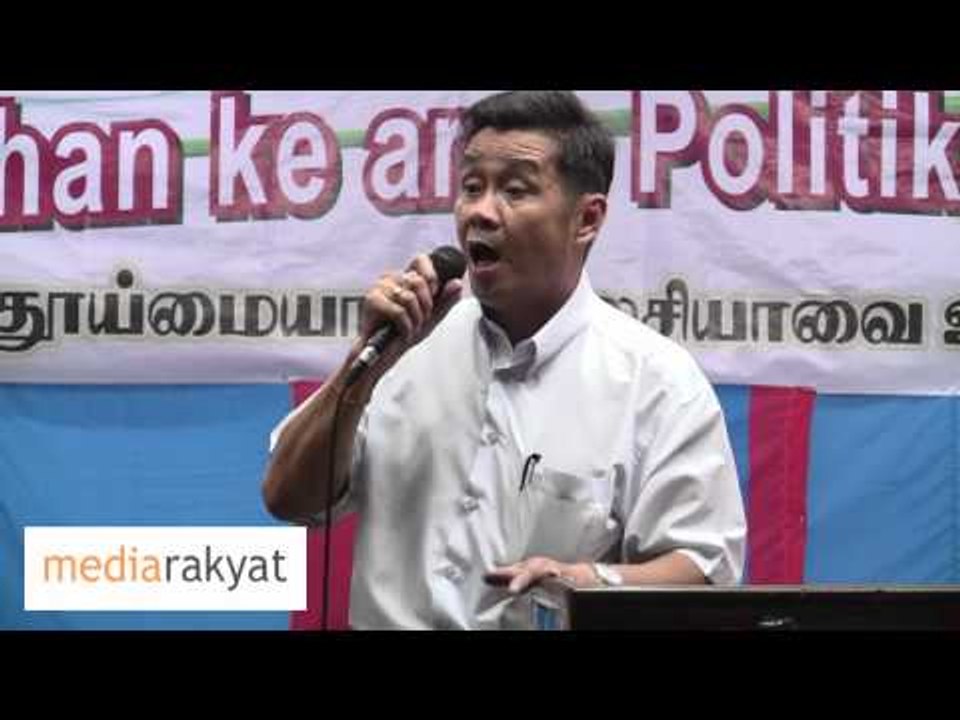 Chai Tong Chai: Undi Pakatan Rakyat, Tolak Barisan Nasional (In Tamil / Bahasa)