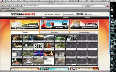 Tutoriel Débrider mégavideo sous mac