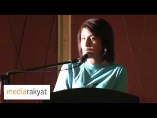 Cynthia Gabriel: Najib, You Can Run, But You Can't Hide
