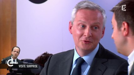 Bruno Le Maire chante Joe Dassin - C à vous - 22/06/2015