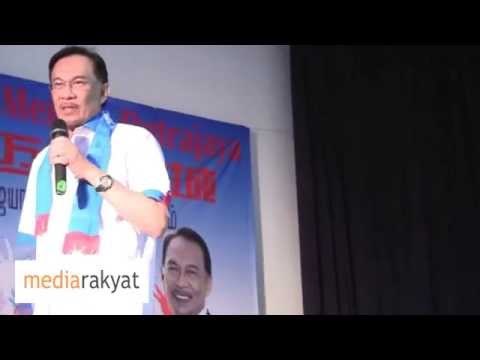 Anwar Ibrahim: Kita Mahu Beritahu Najib & UMNO, Enough Is Enough, Rakyat Mahu Ubah & Merdeka