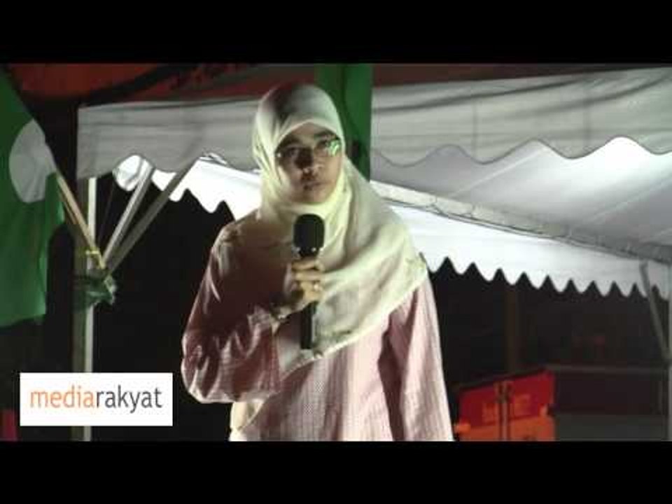 Siti Aishah Shaik Ismail: Kita Anak Muda Yang Lawan Dengan Fakta, Lawan Dengan Ideologi