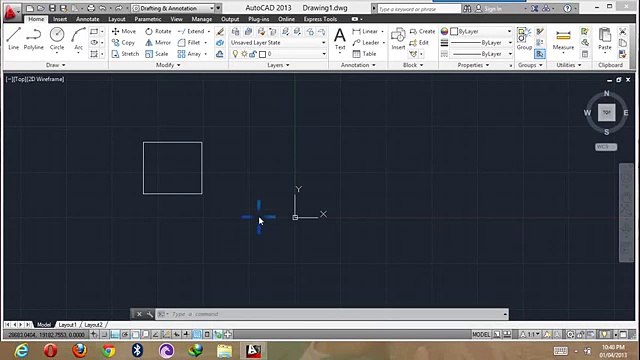Autocad 2013 tutorial Explode and Erase in hindi Urdu (14-50) By MNRAQ