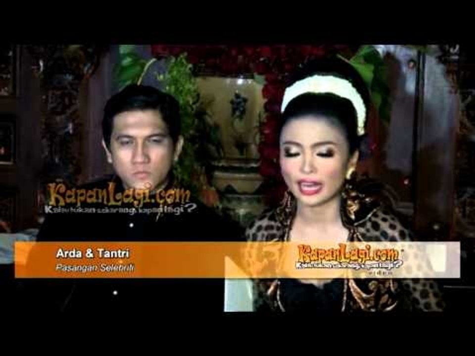 Syahdunya Pernikahan Tantri Kotak & Arda