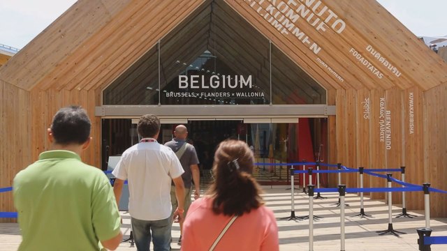 Exposition universelle Milan 2015: Marcourt à la découverte du pavillon belge durable et auto-suffisant