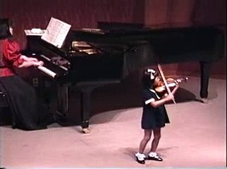 Handel Violin Sonata 6 Years Old Girl