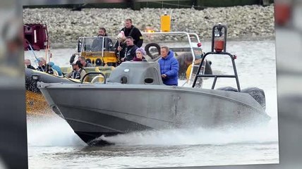 Le tournage de Spectre à Londres se termine avec une scène en bateau